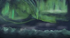 Nordlicht - mit Procreate