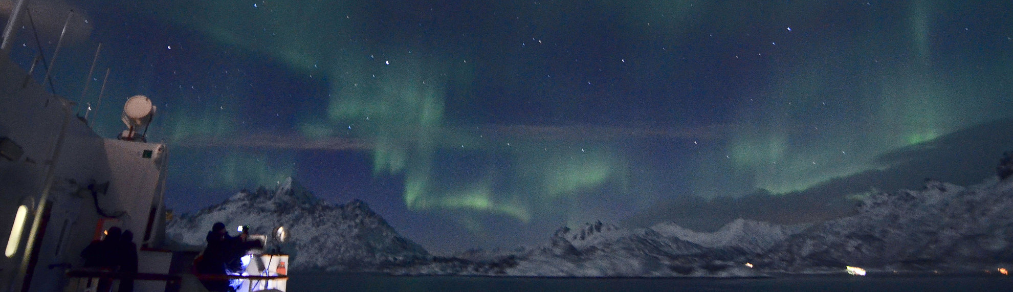 Norlys Lofoten Nordlicht über den Lofoten